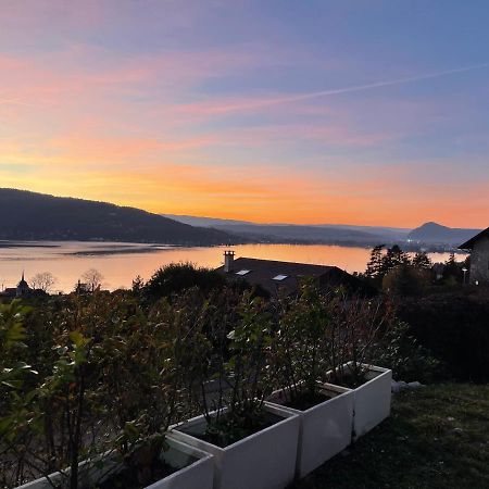 Maisonnette Vue Panoramique Lac D'Annecy Veyrier-du-Lac Exterior photo